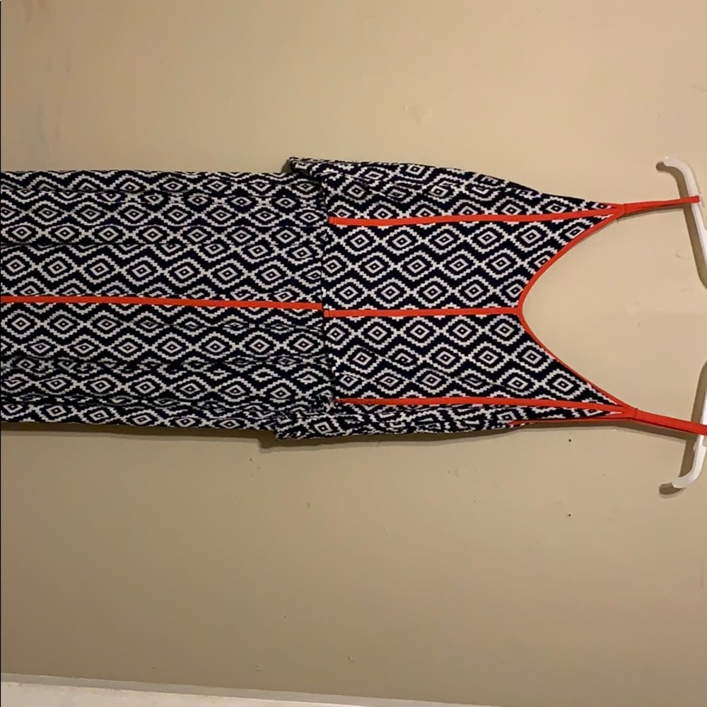 Aztec maxi dress